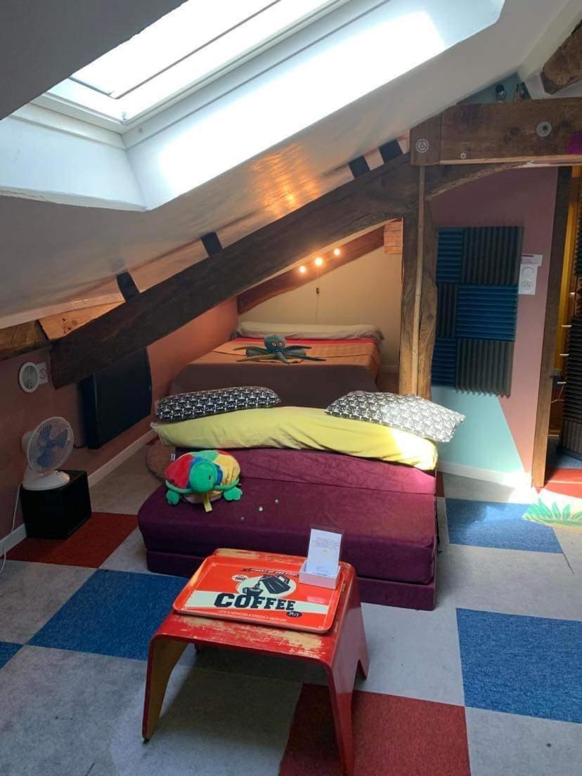 Chambres Chez L'Habitant Bambou Et Musique Cuisine Et Sdb Partagees Saint-Sever  Dış mekan fotoğraf